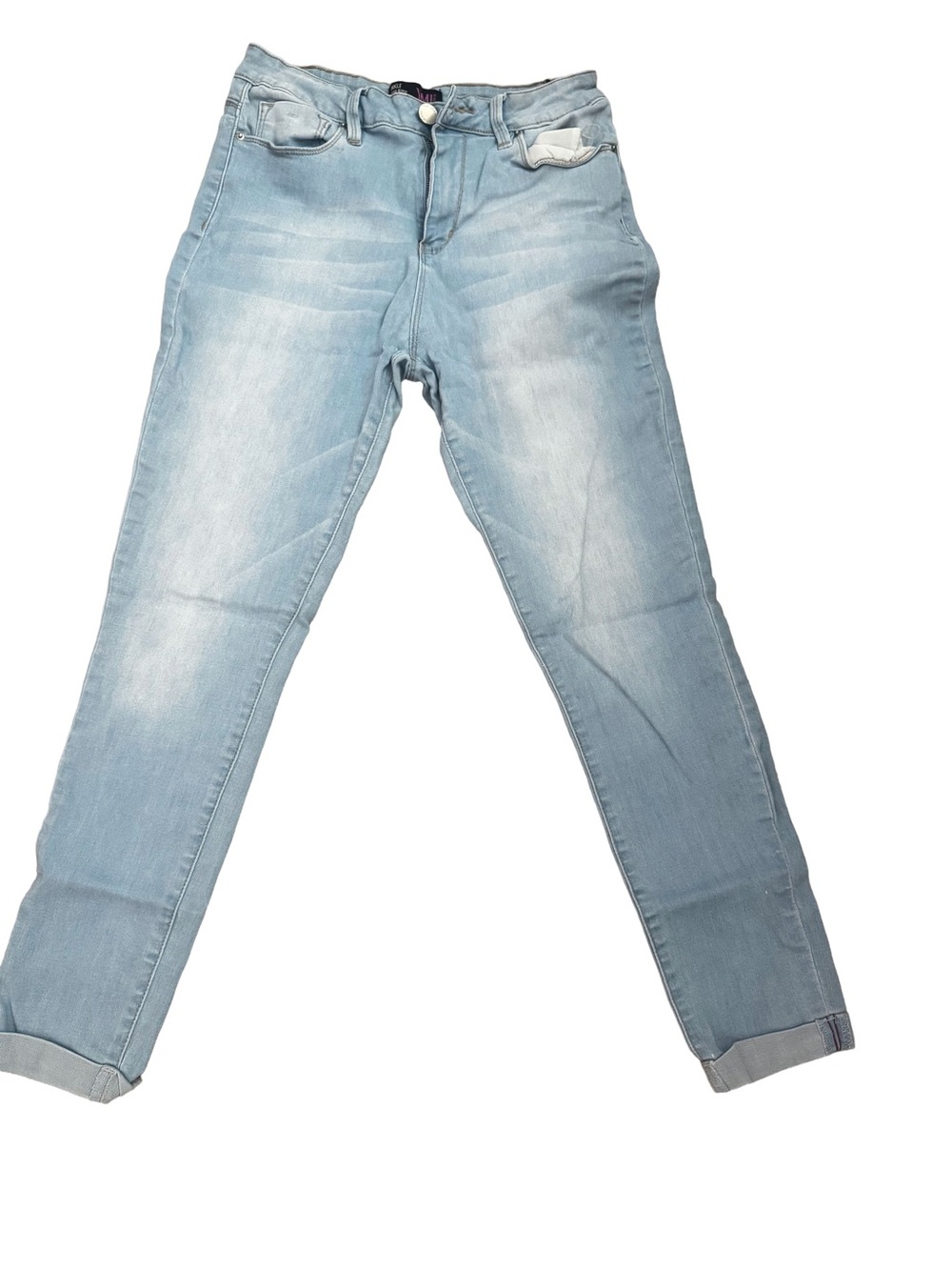 Light Wash Women’s Boyfriend Jeans - Casual Relaxed Fit